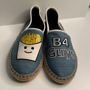 Circus by Sam Edelman -  Blue Espadrilles Size 7.5 “Fries B4 Guys”